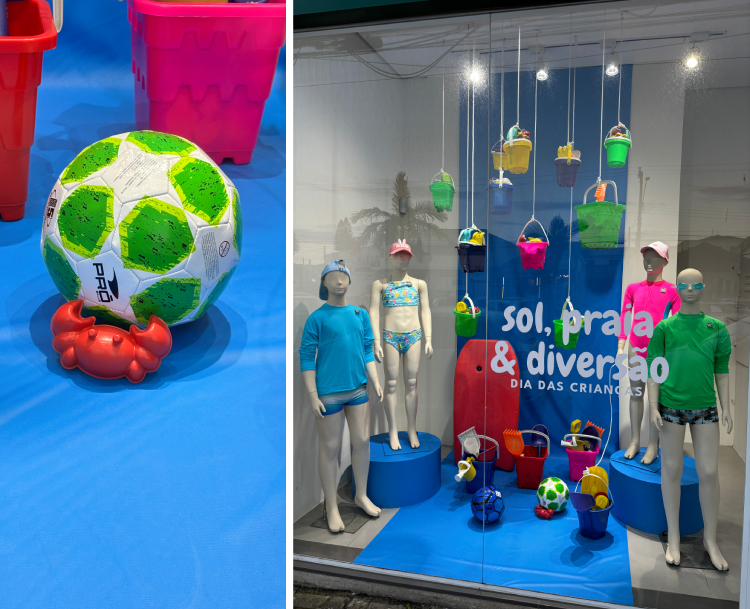 Hermes Beach Wear- Vitrine Infantil